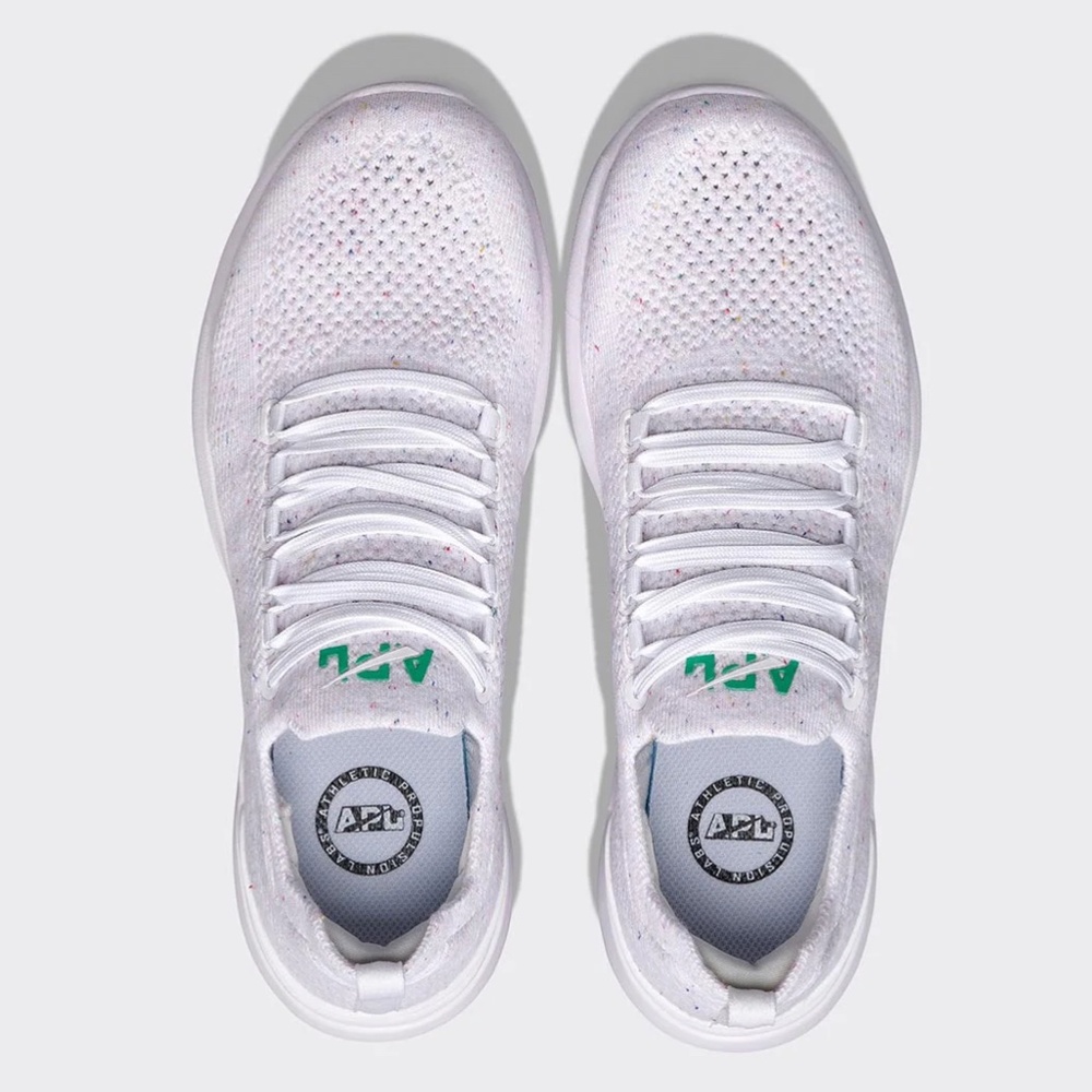 APL Women's Size 8 TechLoom Breeze White / Confetti Sea Salt NEW WITH BOX